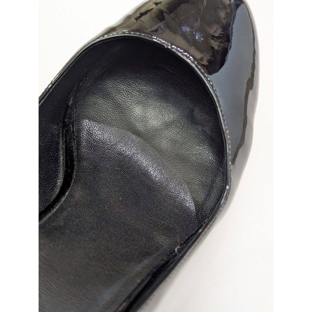 Women's Cole Haan Classic Black Patent Leather High Heel Pumps Size 7.5 B - Picture 12 of 16